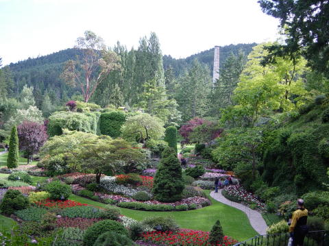 Victoria Butchart gardens 2